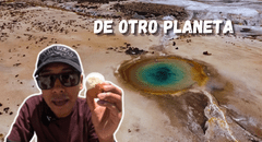 Youtuber hierve huevos en los géiseres más impresionantes de Perú: “Está totalmente cocinado”