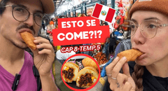 Argentinos visitan mercado de Lima para probar platos peruanos y se sorprenden con precios: “La papa rellena es muy cara”