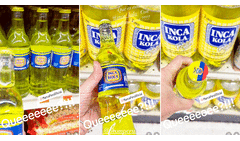 Peruana en Miami se sorprende al encontrar singular diseño de botella de Inca Kola con la bandera de Ecuador