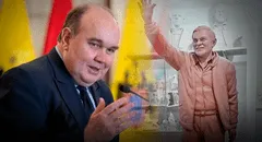 Municipalidad de Lima devela estatua de Luis Castañeda Lossio:  vecinos cuestionan homenaje hecho por Rafael López Aliaga