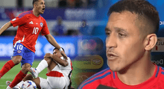 Alexis Sánchez 'explotó' contra el árbitro del Perú vs. Chile: "Mejor ni hablar, todo a favor de ellos"