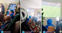 Familia interrumpe velorio para ver partido de la Copa América y en redes bromean: “Ni muerto me lo pierdo"