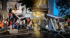 Se cae cabina del Metrocable de Medellín y deja un muerto y 11 heridos mientras el servicio está suspendido