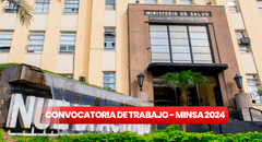 Trabaja en el Minsa: gana  desde 1.800 hasta 7.000 soles siendo parte del Ministerio de Salud