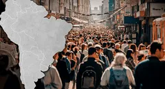 El PAÍS MÁS POBLADO de Sudamérica después de Brasil que casi triplica los habitantes de Ecuador