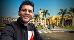 Salvadoreño visita el Centro de Lima y se enamora de su arquitectura: "Me siento como si estuviera en Europa"