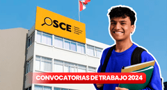 ¿Estás estudiando y quieres trabajar? OSCE ofrece puestos con sueldos de más de S/1.000: revisa cómo postular