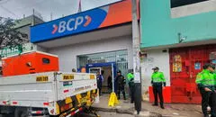 Asaltan agencia del BCP en El Agustino: vecinos reportaron balacera tras huida de delincuentes