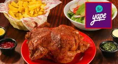 Yape ofrece nueva promoción de pollo a la brasa a S/9,90: conoce cómo acceder a la oferta por tiempo limitado
