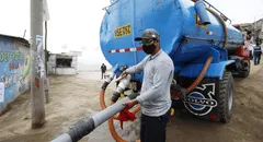 Sunass denuncia destrucción de reservorio en San Juan de Miraflores y Sedapal anuncia corte de agua en el sur de Lima