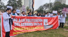 Médicos serumistas piden al Minsa mantener la meritocracia