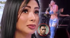 Pamela Franco manda fuerte mensaje durante show en Italia: "¿Quién no ha creído en un traicionero?"