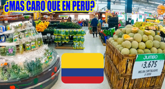 Peruano visita supermercado en Colombia y compara precios de alimentos: "Definitivamente, Perú es más barato"