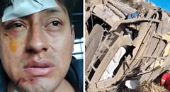Bryan Blancas de la Orquesta Antología del Folklore intentó rescatar a sus amigos tras accidente: Lloré y grité