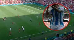 Argentina lo empató a los 105': hinchas invadieron en la cancha y soltaron bombardas cerca de los jugadores