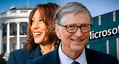 Bill Gates 'respalda' la candidatura de Kamala Harris: "Es maravilloso que pueda pensar en temas como la IA"