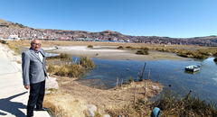 Esta es la preocupante situación del Titicaca, el mayor lago de Sudamérica que pierde centímetros cada mes