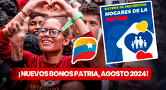 Bono Patria de 324 y 270 bolívares agosto 2024: ACTIVA en 5 pasos el NUEVO PAGO vía Sistema Patria