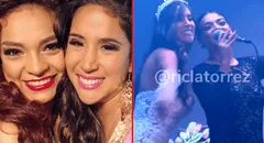 Melissa Paredes y Cielo Torres reviven a sus personajes de novela 'Ojitos hechiceros' en boda con Anthony Aranda