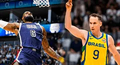 Estados Unidos vs. Brasil EN VIVO: mira el partido de baloncesto de LeBron por cuartos de final en París 2024