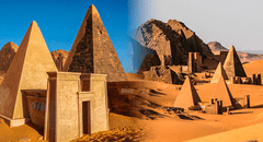 El país que supera a Egipto y México con más pirámides en el mundo: tiene más de 200 construcciones