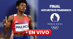 Carrera de Marileidy Paulino EN VIVO, final 400m JJOO París 2024: ¿cuándo compite la dominicana por el oro?
