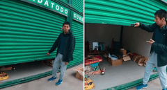 Peruano compró un conteiner de remate por S/300 en Chorrillos y se lleva una gran sorpresa al ver su interior: "Todo se vende"