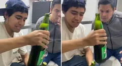 Peruano muestra truco para abrir cerveza sin destapador y dicen: “¿Recién se enteraron?”