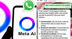 ¿Tienes Meta AI en WhatsApp? Así podrás aprender inglés y más idiomas con la nueva IA de la app