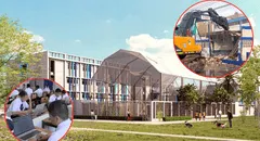 Destruyen 3 colegios en LOS OLIVOS para crear Escuelas Bicentenario: uno ya se inauguró y es la más moderna del distrito