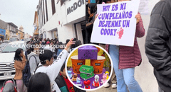 Locura por colección de BTS: fans hacen largas colas en fast food para obtener personajes de BT21