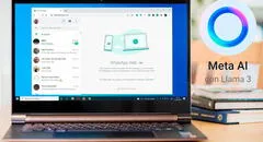 ¿Cómo usar Meta AI en WhatsApp Web? Así podrás activar el círculo azul en tu PC o laptop