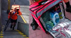 Peruano graba su primera experiencia como repartidor y usuarios reaccionan: Valoraré más su trabajo