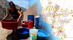 Sedapal anuncia corte de agua en SJL y otros distritos de Lima desde HOY sábado 17 al lunes 19 de agosto