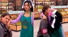 Diana Sánchez sorprende al besar a Christian Thorsen en 'El gran chef famosos': “Te amo Platanazo”