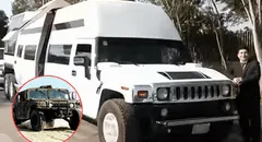 El empresario peruano que transformó carros de guerras de Irak en lujosas limusinas: son las más grandes del Perú