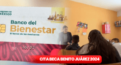 Citas Beca Benito Juárez 2024: revisa las FECHAS DISPONIBLES y accede al pago de 11.200 pesos vía Bienestar