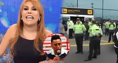 Magaly Medina criticó a la Policía por resguardar a Christian Cueva en el aeropuerto: “Un golpeador no lo merece”