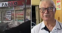 Graban a dueño de pizzería con su negocio vacío y venezolanos reaccionan de forma inesperada