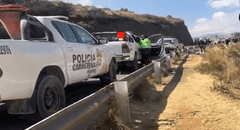 Fallece madre de 4 niños tras caída de bus a abismo por choque en ruta Huancayo-Huancavelica