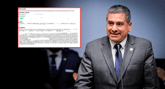 Esposa de Luis Aragón lo denunció por abandono de hogar: acusó al congresista de presunta infidelidad