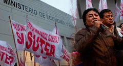 Huelga de hambre del Sutep llegó hasta el Ministerio de Economía: docentes protestan en 4 regiones del Perú