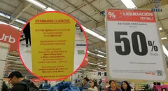 Metro UNI REMATE: encuentra electrodomésticos, ropa y más con hasta 50% de descuento por cierre de tienda