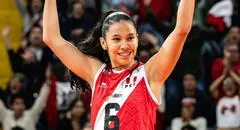 Ariana Vásquez, la 'matardocita' de 15 años que la rompe con Perú en el Mundial de Vóley sub-17