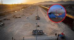 Estados Unidos utilizará globos aerostáticos para vigilar su frontera con México: permitirá combatir la migración irregular