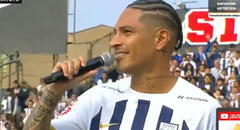 Paolo Guerrero cometió tremendo exabrupto durante su presentación: "Arriba Alianza, la c..."