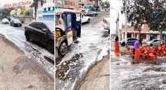 Cajas de cervezas caen de camión, formar un río de licor y en redes bromean: “La pista tenía sed”