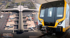 La estación subterránea del Metro de Lima que estará dentro del nuevo aeropuerto Jorge Chávez