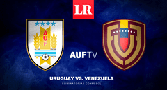 [AUF TV gratis por internet] Partido Uruguay vs. Venezuela EN VIVO: ¿cuándo juegan?
