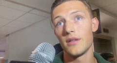 Oliver Sonne brindó duro testimonio tras jugar con la selección por primera vez en la altura